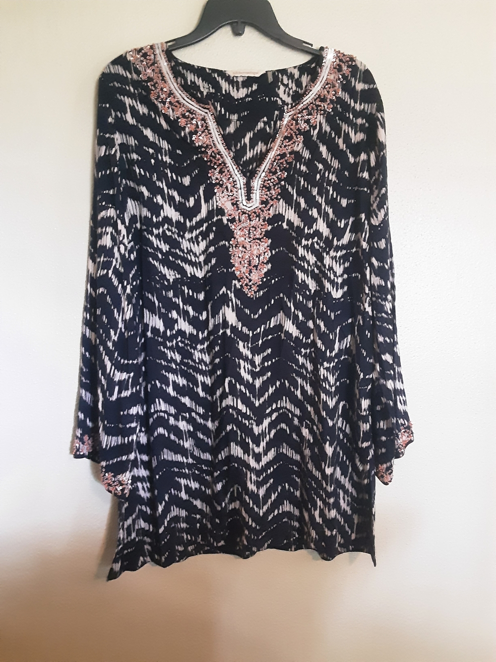 BEADED BLOUSE
